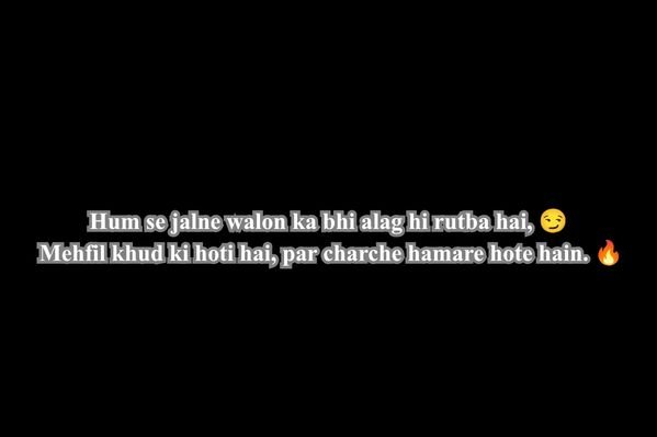Shayari Badmashi wali 2 lines