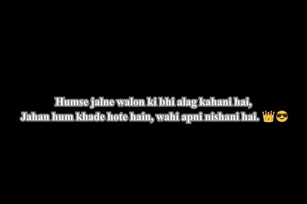Boys Attitude Shayari