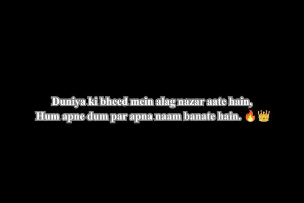 Killer Attitude Shayari