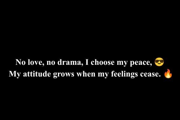 Best No Love Shayari Attitude English 2026