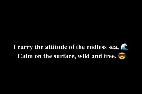Best Samandar Shayari Attitude English 2026