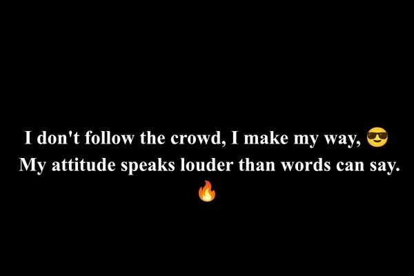 Best Two Line Attitude Shayari in English for everyone 2026
